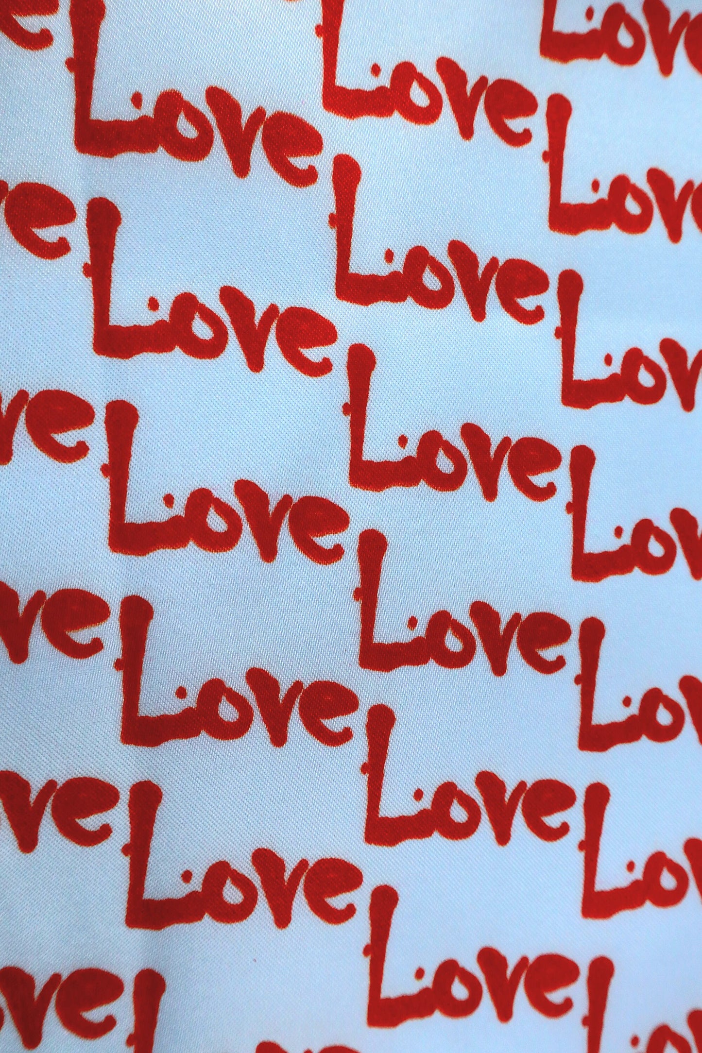 Satin Scrunchie - Love Hearts