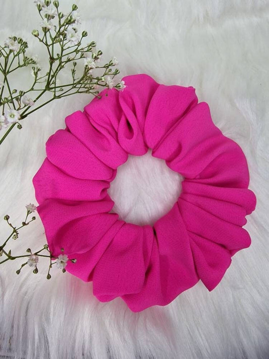 Scrunchie - Hot pink